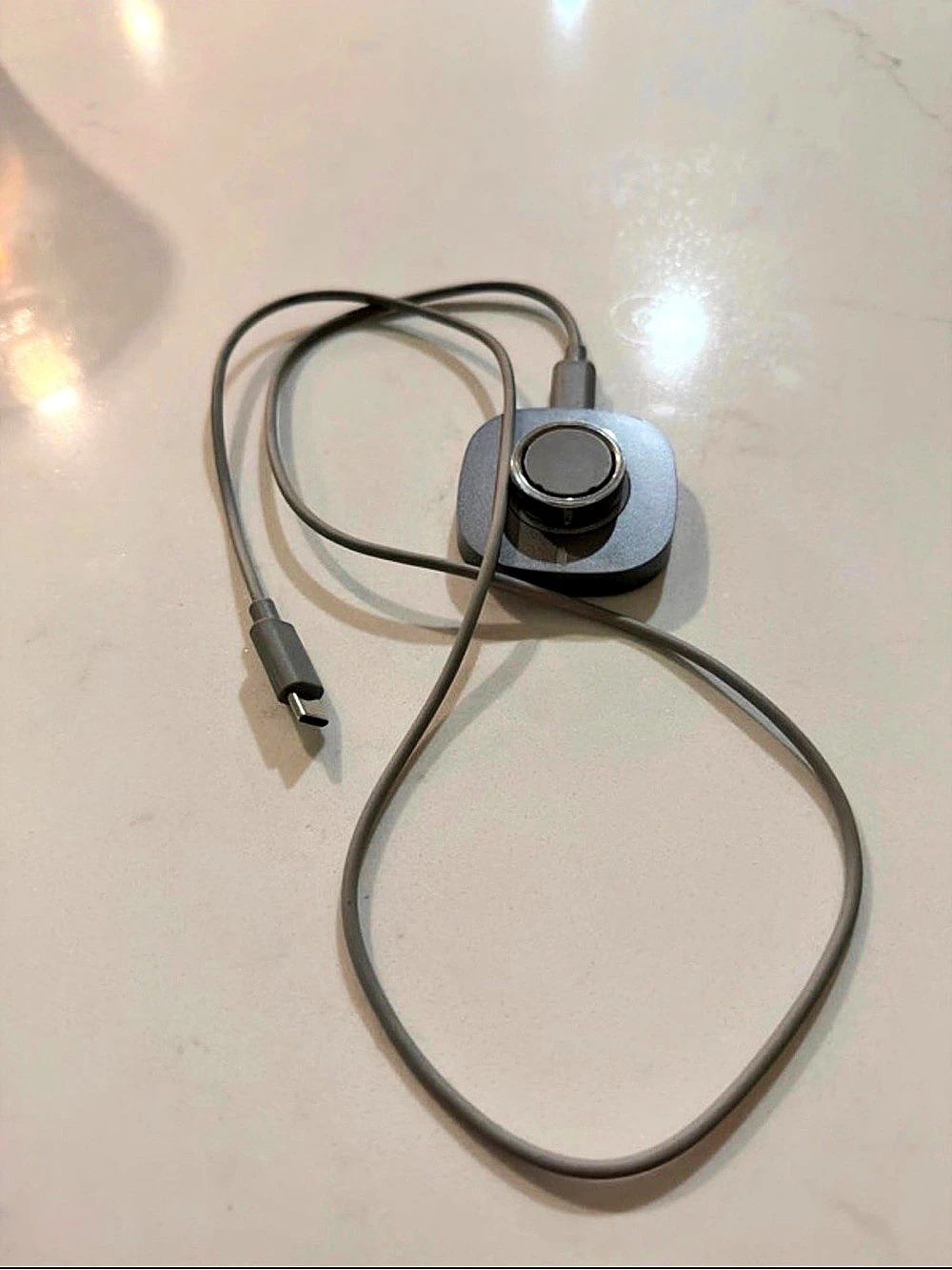 Oura Ring Gen 4 Horizon Smart Ring, Silver size 10